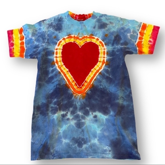 Custom tie dye creations tshirts dresses facemasks - Picture 15 of 16